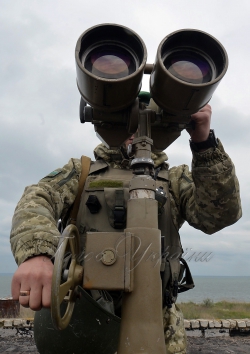 Донецький прикордонний загін. Завдання висвітлення надводної обстановки в українській частині Азовського моря.